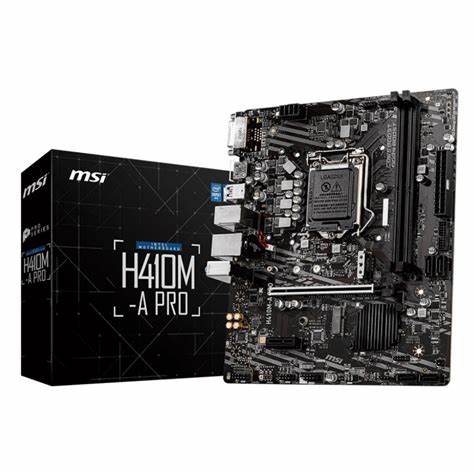 Motherboard MSI H410M-A PRO LGA 1200 DDR4
