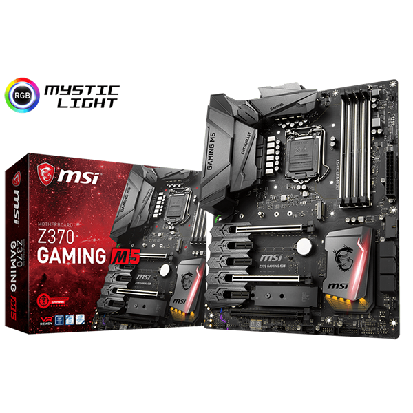 Motherboard MSI Z370 GAMING M5 LGA 1151 Intel HDMI ATX