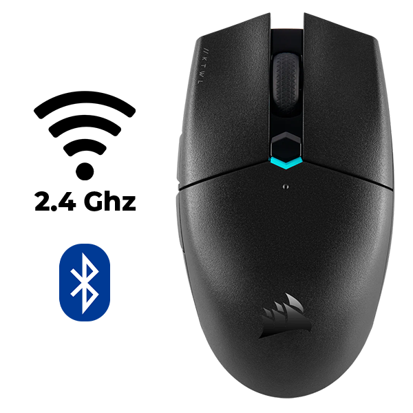 Mouse Gaming Corsair KATAR PRO Wireless SlipStream 135hrsCH-931C011-NA