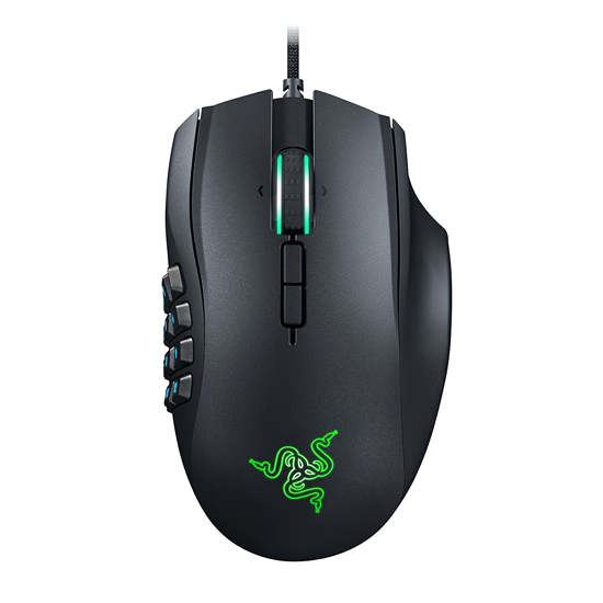 Mouse Gaming NAGA CHROMA 12 Botones 16,000 DPI Laser RGB RAZER