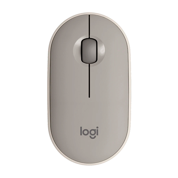 Mouse Logitech M350 Pebble Wireless Almond Milk- 910-006658