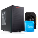 PC Intel Mini Bull, i3 13100, 16GB 3600Mhz, 256GB M.2, RTX 3050 8GB, H610, B450W 80+