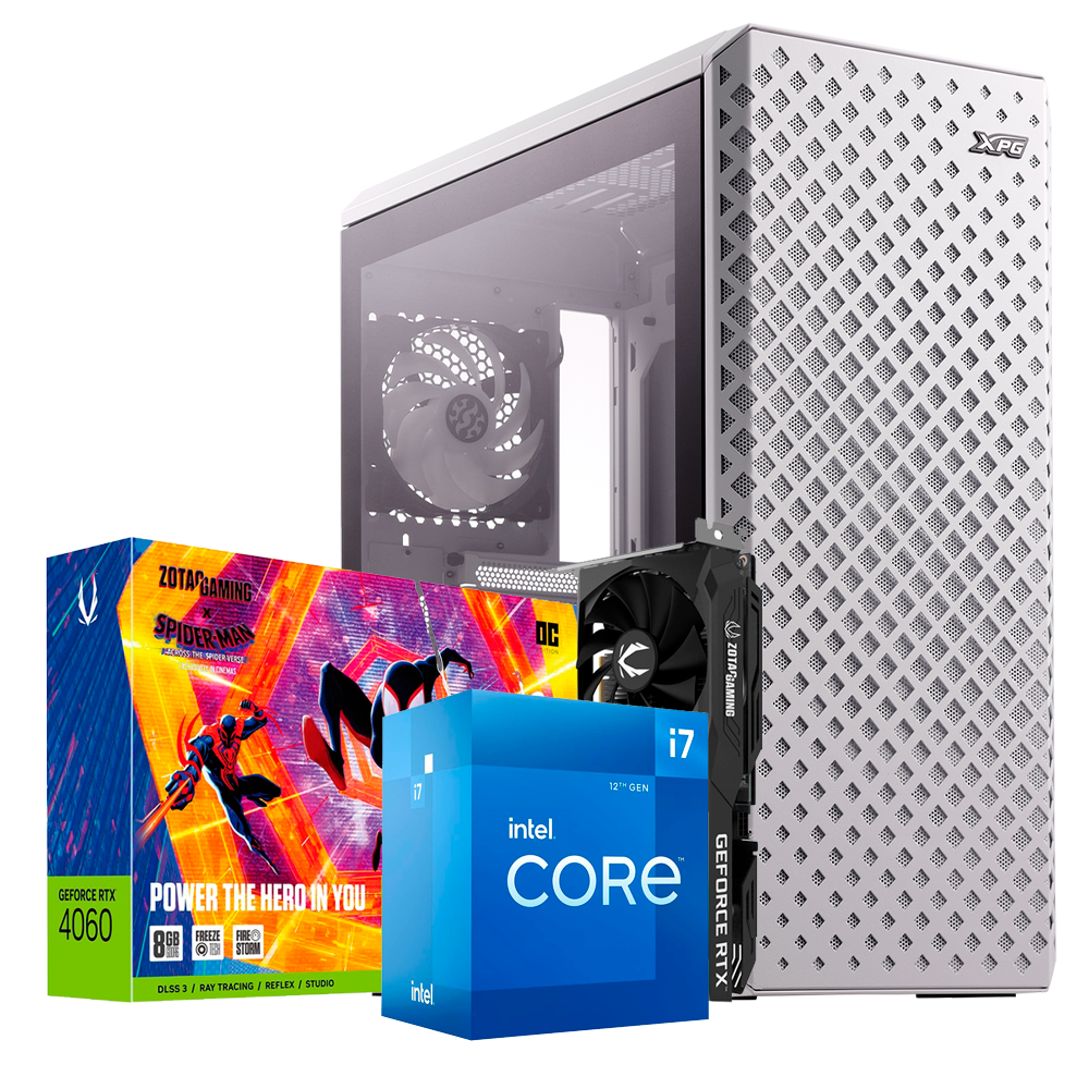 PC JASON i7 12700, RTX 4060 8GB OC, 16GB DDR5, M.2 1TB, 650W 80+ BRONCE