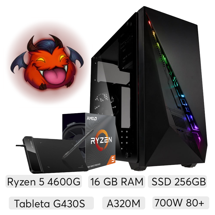 PC LOL Ryzen 5 4600G