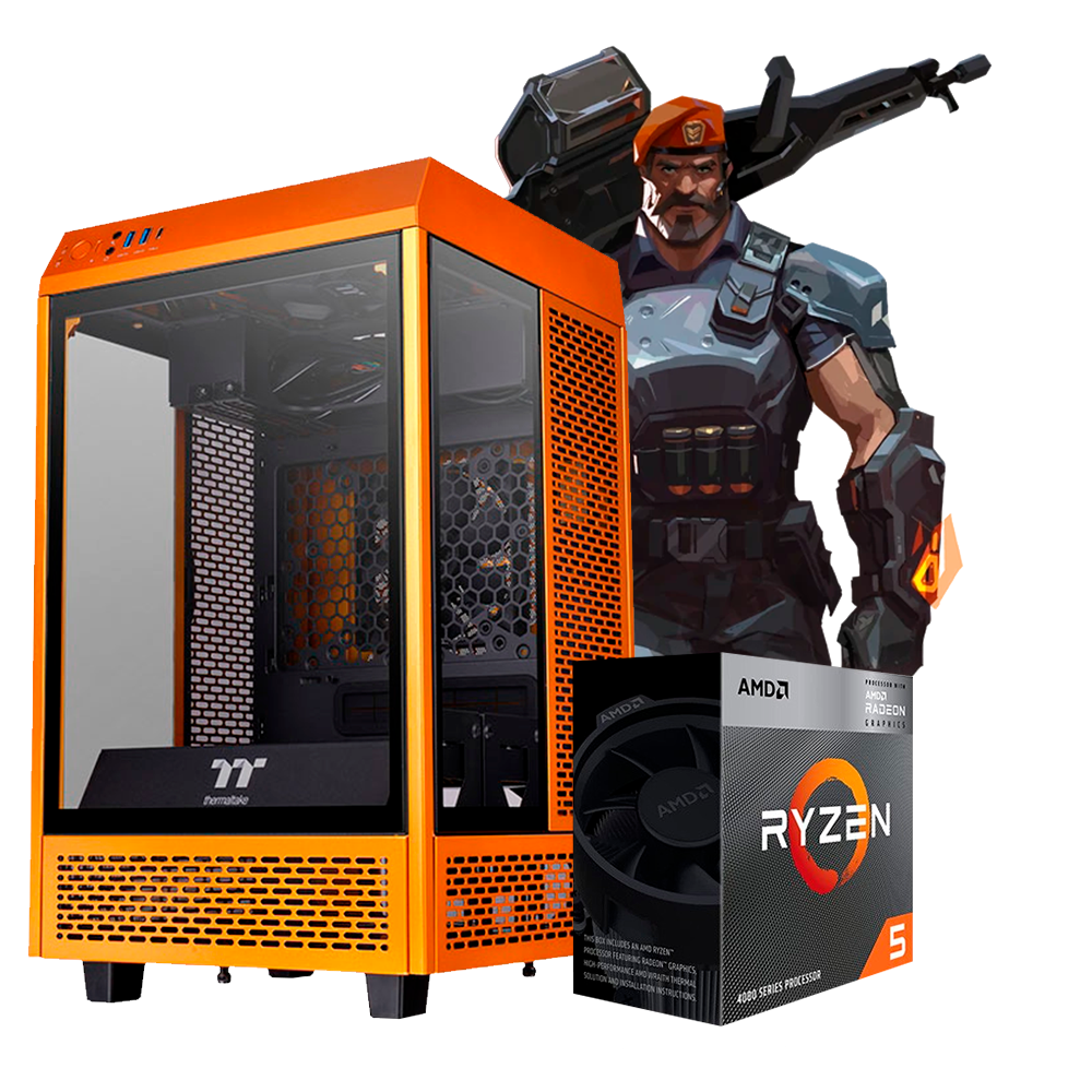 PC Navi Tower , Ryzen 5 4600G, 16GB DDR4, 256GB M.2,  PSU 750W 80+ ORO