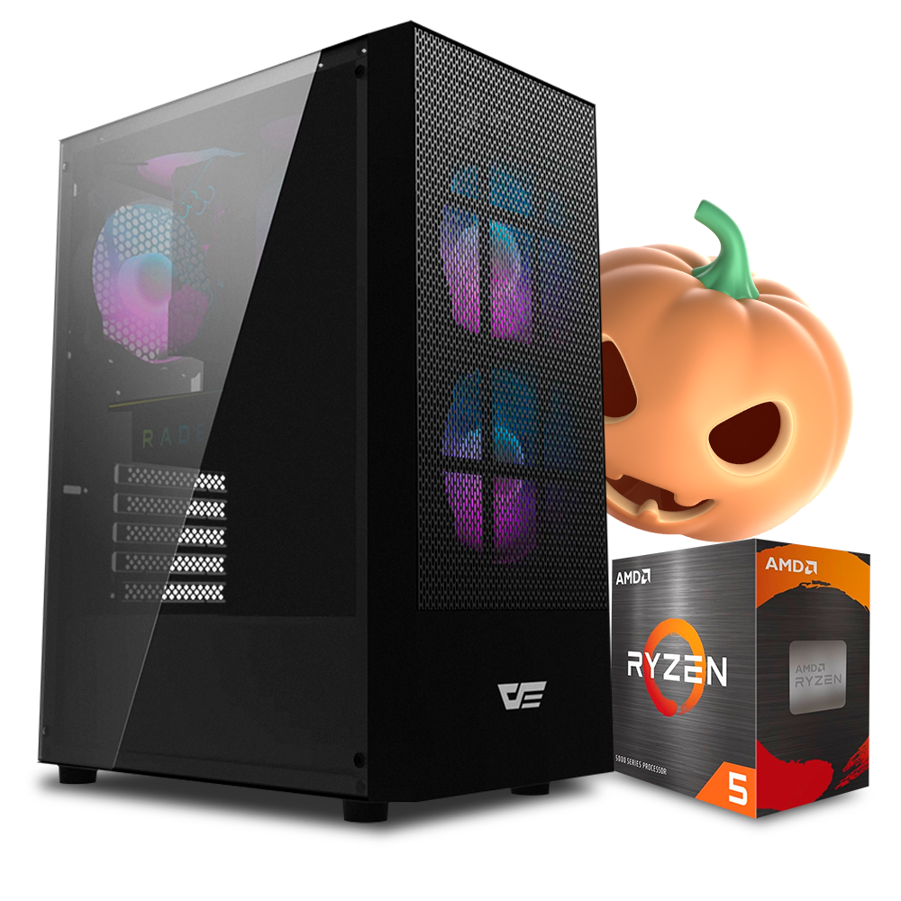 PC Pumpkin NOW V2, Ryzen 5 4500, GTX 1650 4GB, 16GB RAM DDR4, SSD 480GB, 550w 80+