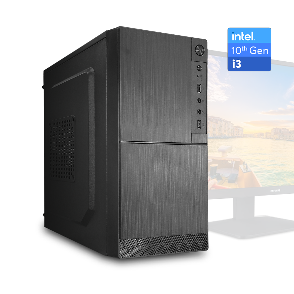 Pc Standar ST-MINI i3 10th, 8GB DDR4, SSD 120GB.