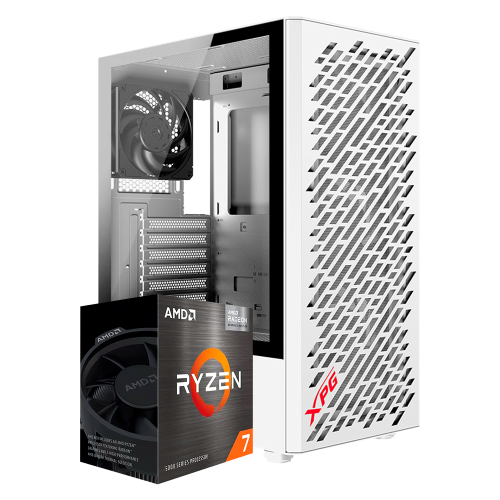 PC Valor Max RYZEN 7 5700G, 16GB DDR4, M.2 256GB, 550W 80+ Bronce