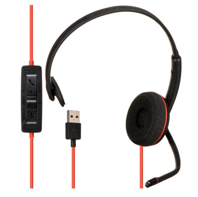 Poly Blackwire C3210 USB - 3200 Series - auricular - en oreja - cableado - USB