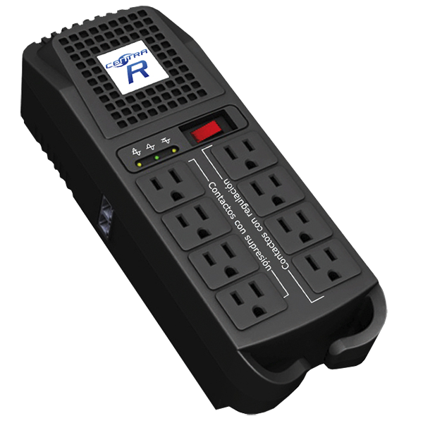 Regulador de Voltaje Centra CR2400 2400VA/1200W