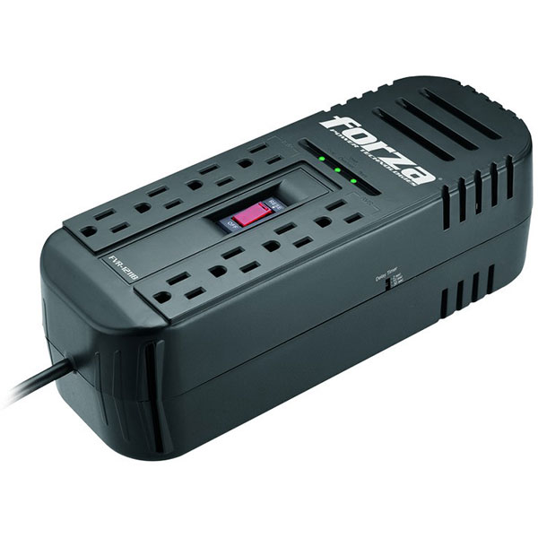 Regulador Power Technologies 8 Contactos 2200VA/1100W Forza