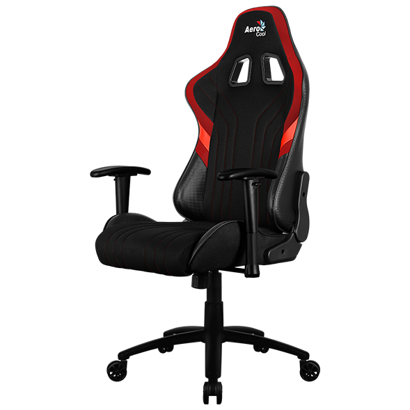 Silla Aerocool AERO 1 Alpha BLACK / RED - 275LB