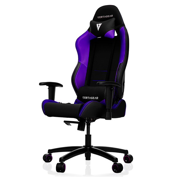 Silla Gaming VERTAGEAR SL1200 Negro Morado -240lbs