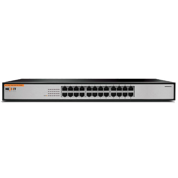 Switch de Ethernet Rapida Naxos 2400R / 24-Puertos 10/100Mbps Nexxt
