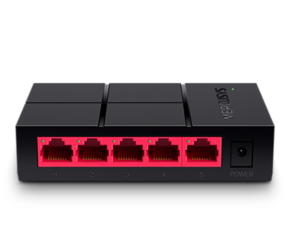 Switch Mercusys 5 Puerto Gigabit, 10/100/1000 Mbps, Plug & Play, MS105G