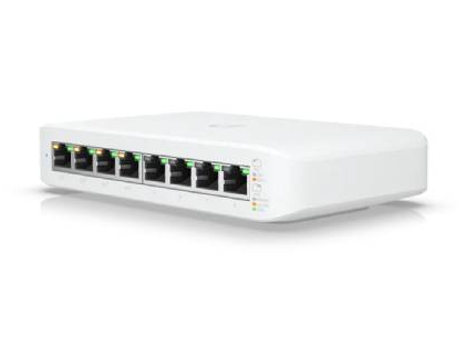 Switch Ubiquiti USW 8 Puertos POE, USW-Lite-8-POE