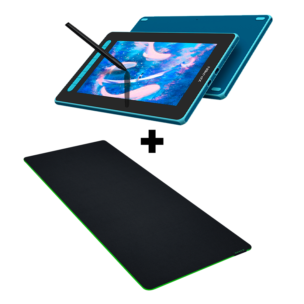 Tableta Dibujo XP PEN Artist 12 2DA GEN +  Mouse Pad Razer Gigantus XXL