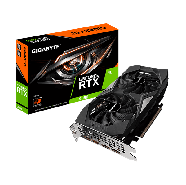 Tarjeta de Video Gigabyte Geforce RTX 2060 6GD