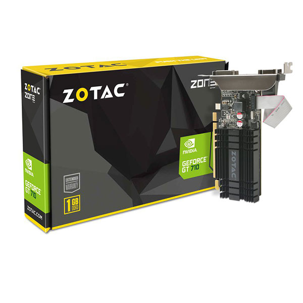 Tarjeta de Video GT 710 1GB DDR3 Zotac
