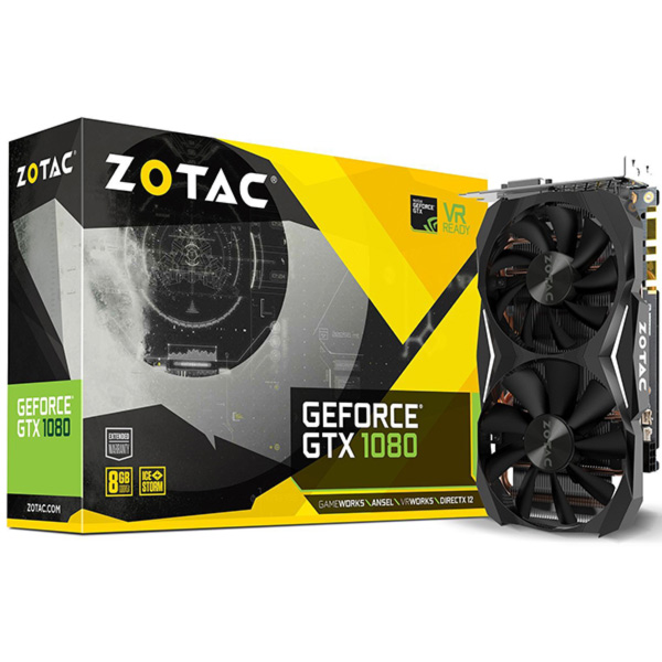 Tarjeta de Video Nvidia GeForce GTX 1080 8GB Mini GDDR5 Zotac