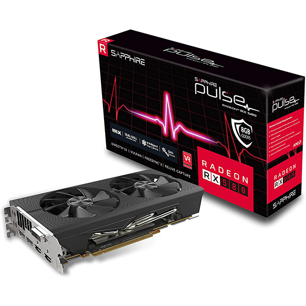 Tarjeta de video Sapphire PULSE R5 580 8GB GDDR5