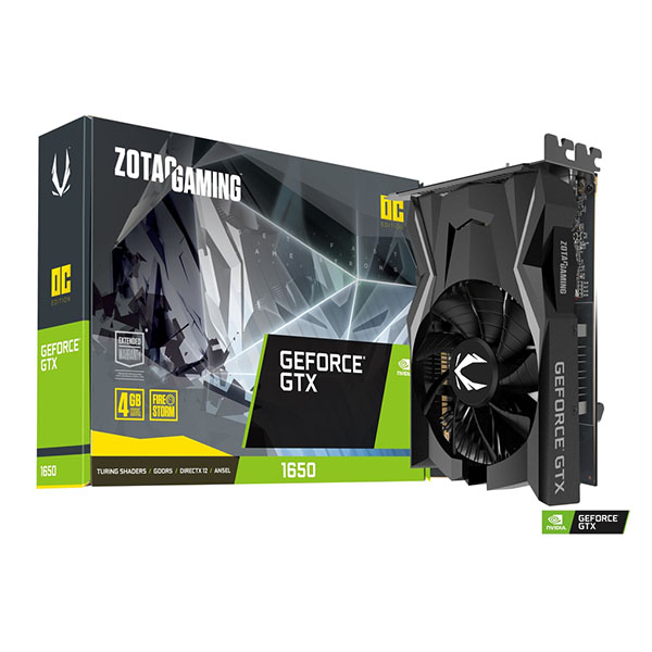 Tarjeta de vídeo Zotac GTX1650 4GB OC ZT-T16520F-10L