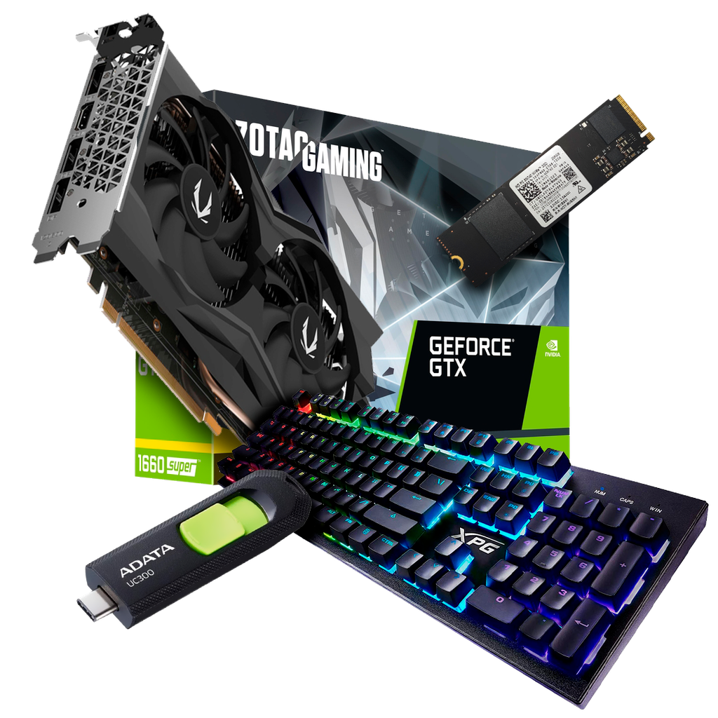 Tarjeta de Video Zotac GTX 1660 Super 6GB 192Bits ZT-T16620J-10MKT