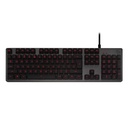 Teclado Gaming Logitech G413 Mecánico Backlight USB Carbon/Silver