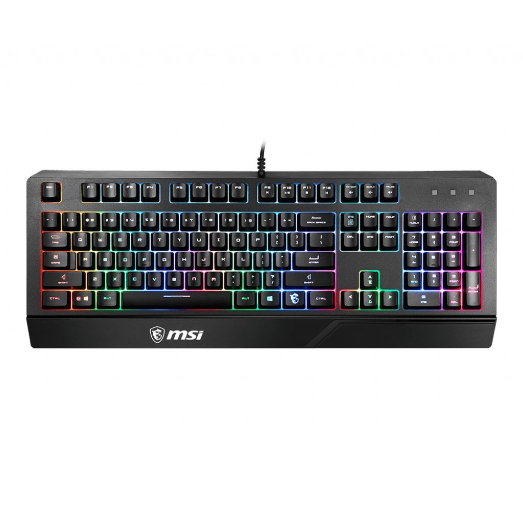 Teclado Gaming MSI Vigor GK20 Rainbow Lighting US