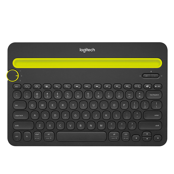 Teclado Logitech K480 Bluetooth Multi dispositivos Black ESP