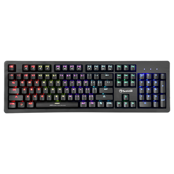 Teclado Mecánico USB Marvo KG916 Switch Blue