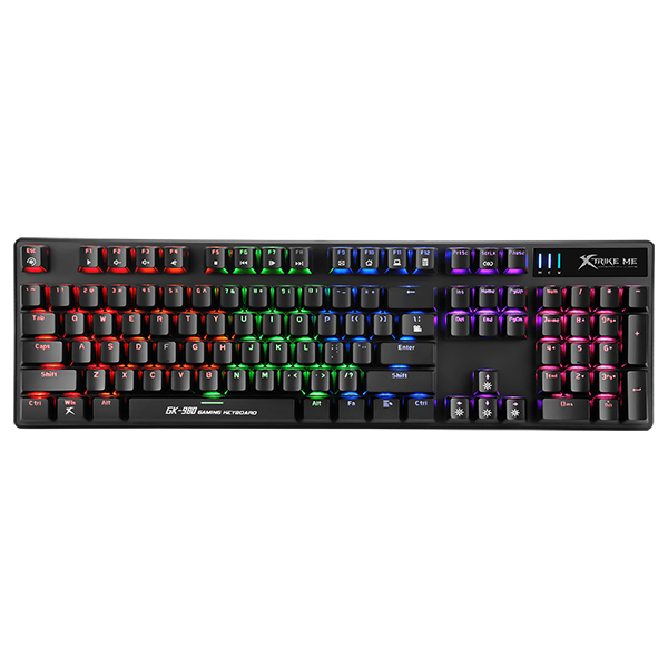 Teclado Mecánico Xtrike Me GK-980 Rainbow Backlight