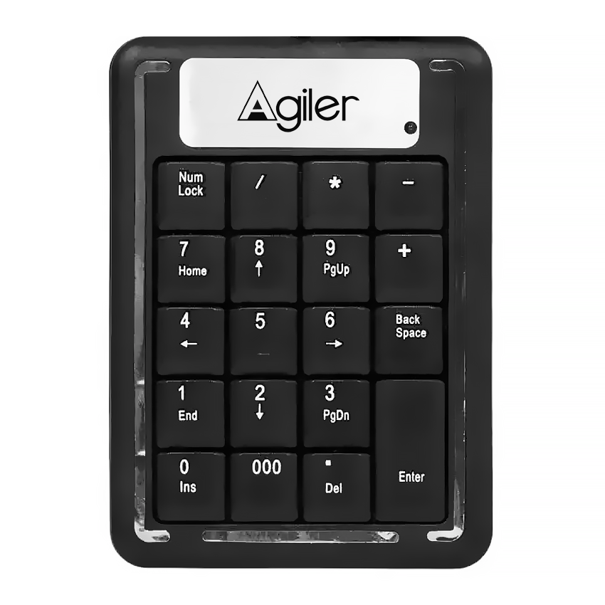 Teclado Numérico Agiler USB AGI-9823