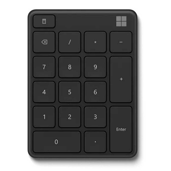 Teclado Numérico Microsoft Bluetooth 5.0 Negro 23O-00015