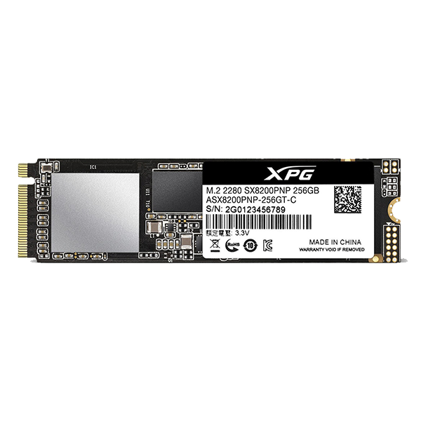 Unidad de estado Sólido ADATA M.2 512GB XPG ASX8200PNP-512GBTLC 2280