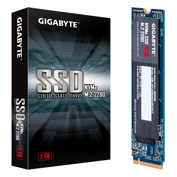 Unidad M.2 GIGABYTE NVMe SSD 1TB  GP-GSM2NE3100T