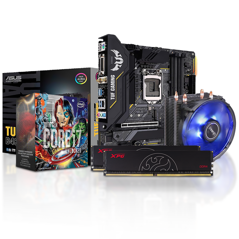 UPGRADE KIT 10TH, i7 10700KA + B460M TUF+ 16GB DDR4