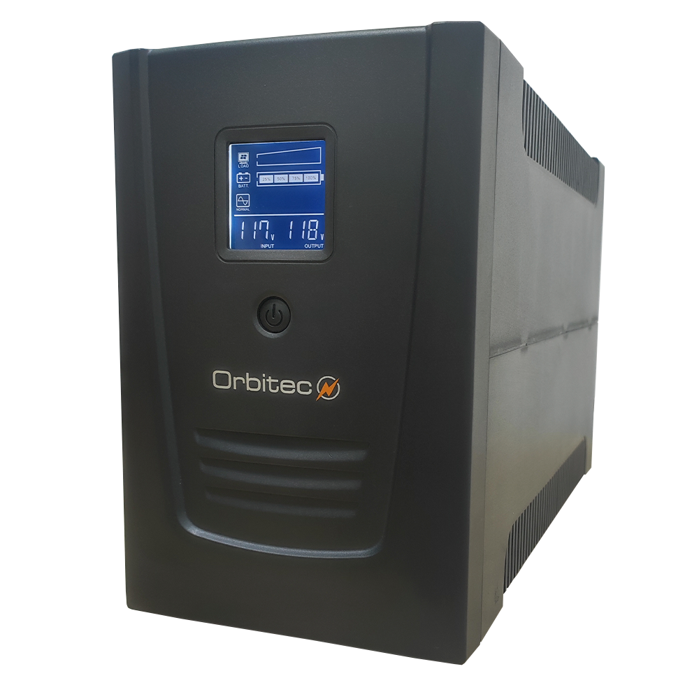 UPS ORBITEC 2200VA /1320W, 10 Salidas, TU-2210LCD LCD