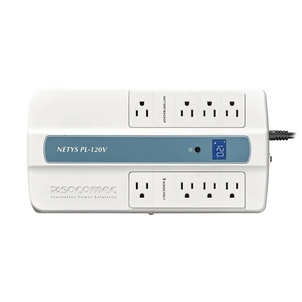 UPS SOCOMEC NETYS 750VA Backup 4, Surge 4 NPL-0750-NA