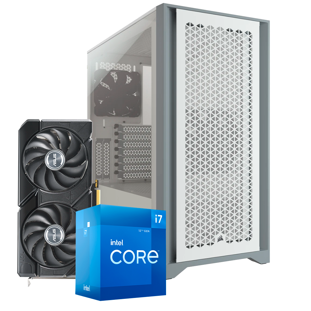 PC Corsair 4000D, Intel i7 12700, RTX 4060 TI 8GB, DDR5 64GB RAM, M.2 2TB, Cooler CNPS16X, PSU 750W 80+ Gold