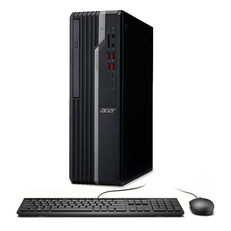 CPU Acer Veriton Procesador INTEL i3 8th Gen M.2 256 8GB DDR4 - Teclado y Mouse USB. RF Patr, Clase "A"