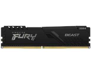 Memoria RAM Kingston 8GB DDR4 3600 MT/s CL17 FURY Beast RGB, KF436C17BB2A/8