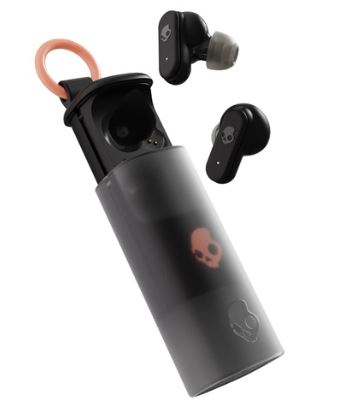 Audífonos Bluetooth Skullcandy DIME EVO True in ear BLACK, S2DTW-S740   36Hrs, iphone-Android BT 5.2 USB-C, Bass boost