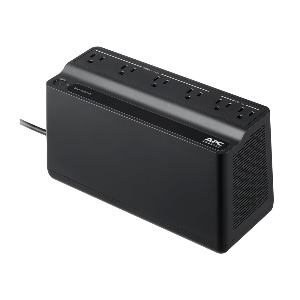 UPS APC, 6 tomas de salida, 425 VA 120 V, BE425M