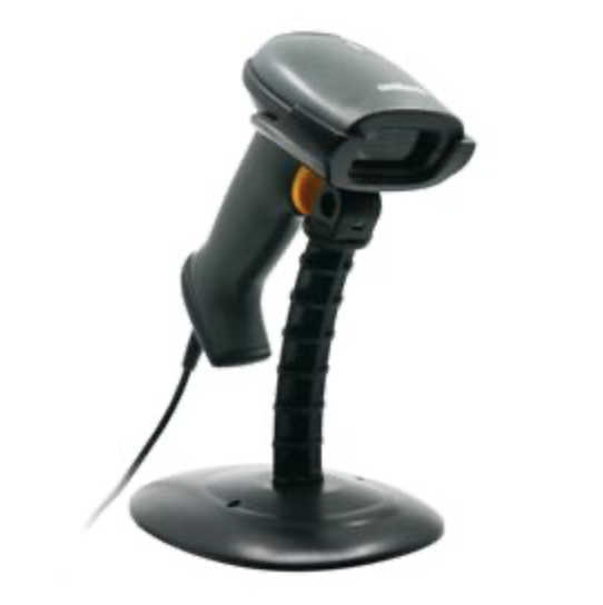 LECTOR DE BARRA UNITECH USB MS838 / RS232-  245g - PDF417, Micro PDF417, QR Code, Micro QR, Data Matrix, Aztec Code 2D