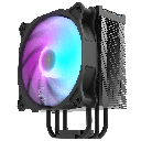 Disipador de calor DarkFlash Darkair PRO, ARGB, 4 pipas, 120mm, Max TDP 180W- Negro