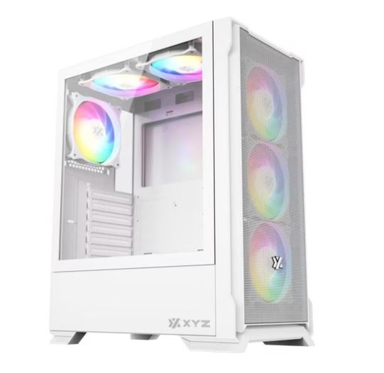 Case XYZ Airone 300-X Mesh,  BLANCO, ATX,  MIcro ATX, ITX- X-CS-AIRONE3XM-W