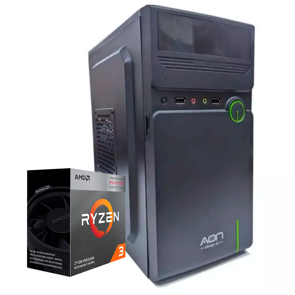 Computadora Standard Ryzen 3 3200G, Vega 8, RAM 16GB, SSD 256GB, 500W