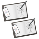 2XTANTO 💸 | Libreta digital, Smart Note Plus XP PEN, Bluetooth Gris KT