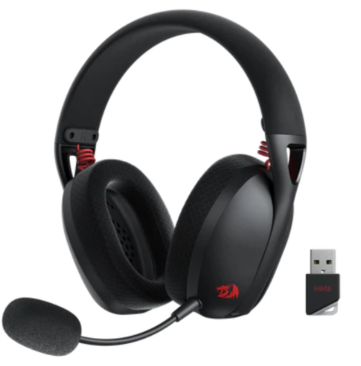 Heaset Gaming Inalambrico REDRAGON IRE PRO, 7.1, Negro H848B